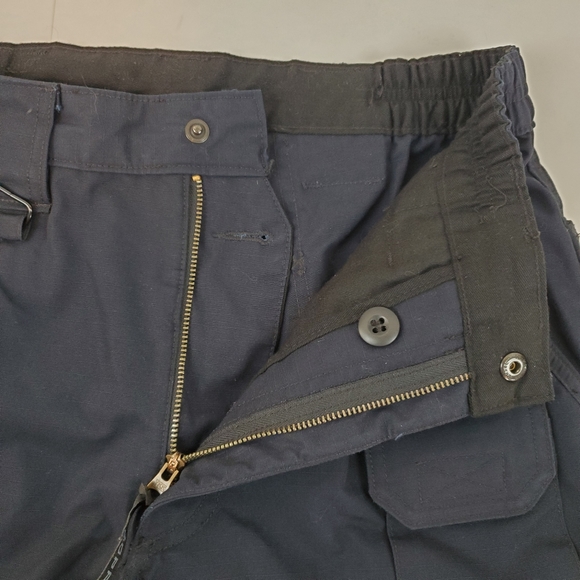 Propper Tactical Utility Shorts Size 30 Mens Canvass Ripstop Navy Blue - Picture 5 of 8